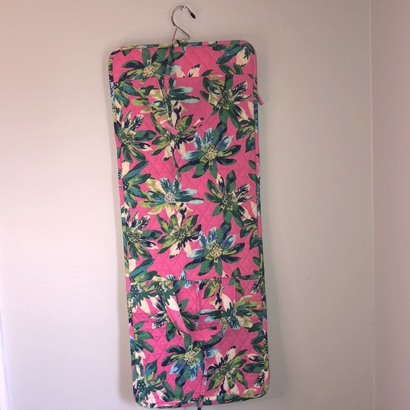 VERA BRADLEY Hanging Accessories Pink/Green Tropical - Picture 2 of 8